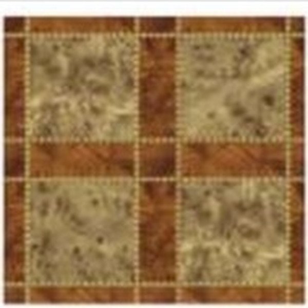 Linóleo, cuadros beige